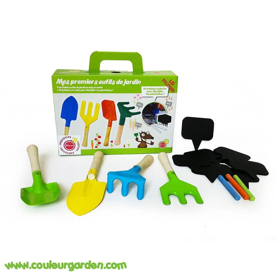 Kit Jardinage Enfant 18 Pièces ROBUD - Avec Outils, Tablier, Gants, Arrosoir - Jouet éducatif Extérieur 3 Ans Et + - 5