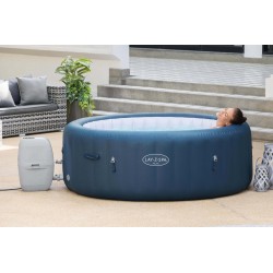 Spa gonflable Lay-Z-Spa® Milan Airjet Plus™ rond 4 à 6 personnes, 196 x 71 cm COULEUR GARDEN,Spa gonflable Lay-Z-Spa®