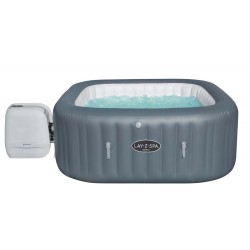 Spa gonflable Hawaii Hydrojet Pro™, 4 / 6 places, carré 180 x 180 x 71 cm COULEUR GARDEN,Spa gonflable Hawaii Hydrojet