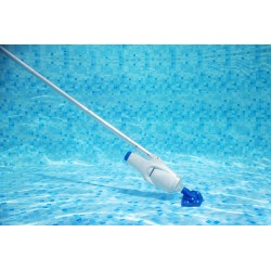 Aspirateur balai Flowclear™ Aquareach sans fil rechargeable pour piscines hors sol, enterrées et spas gonflables COULEUR
