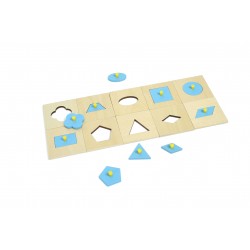 10 mini puzzle en bois - Jeux Montessori