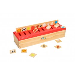 Boite de tri en bois - Jeux Montessori