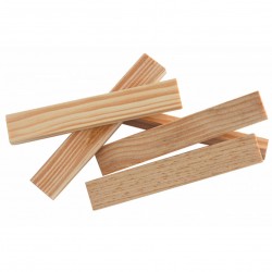 Buchettes de construction en bois - 150 pièces