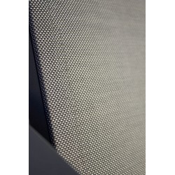 Bain de soleil multi-positions IBIZA en aluminium et textilène - NOIR