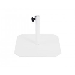 Pied de parasol FIT (diam. 45 mm) en acier laqué - BLANC