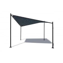 Tonnelle toile ciel étoilé - NASSAU CIEL ETOILE