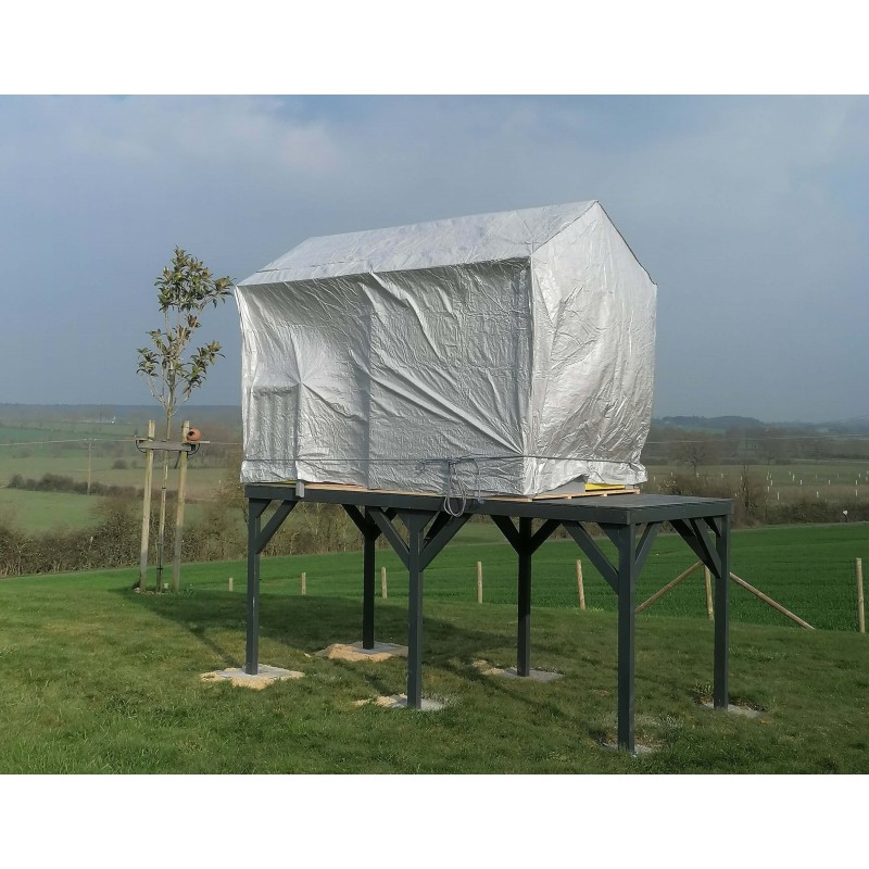 Housse De Protection Cabane Enfant YBYHFAA - Oxford 600D Imperméable - 127x110x130cm | Noir